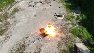 2023년 9월 08일 1차 TNT 폭발실험